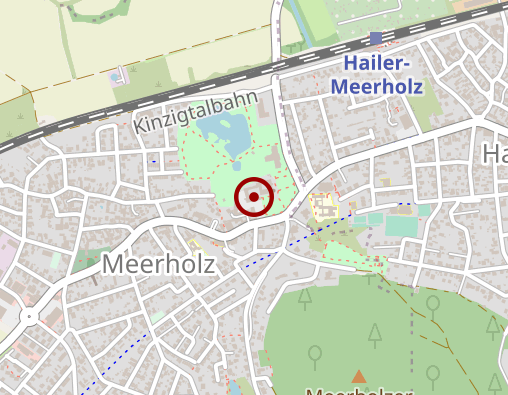 Karte: Pflegeeinrichtungen Schloss Meerholz