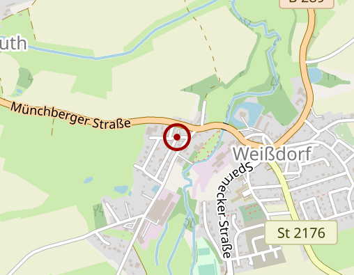 Karte: Bestattungsinstitut Werner Bunzel KG