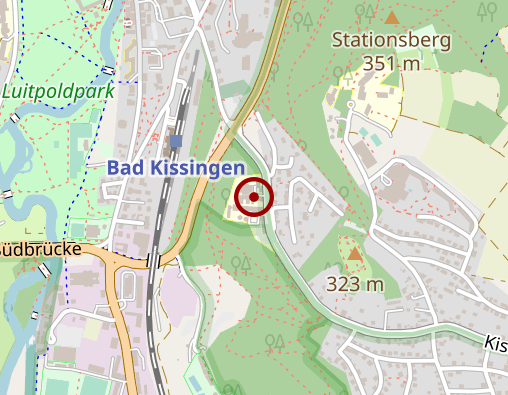 Karte: Helios St. Elisabeth-Krankenhaus Bad Kissingen