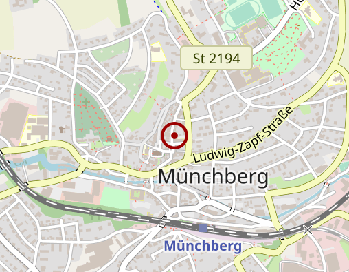 Karte: Psychologische Beratungsstelle der Diakonie Hochfranken