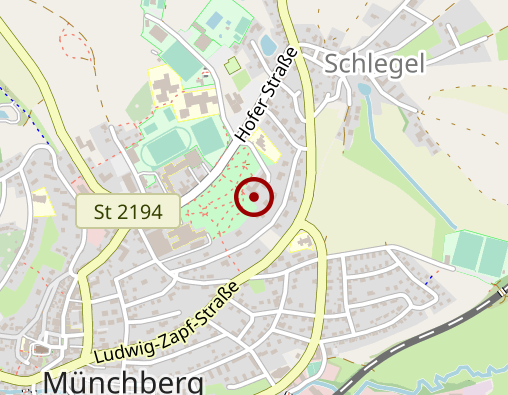 Karte: Städtisches Alten- und Pflegeheim am Stadtpark