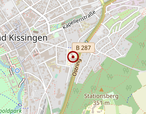 Karte: Neurologisches Fach- und Privatkrankenhaus Klinik Bavaria in Bad Kissingen