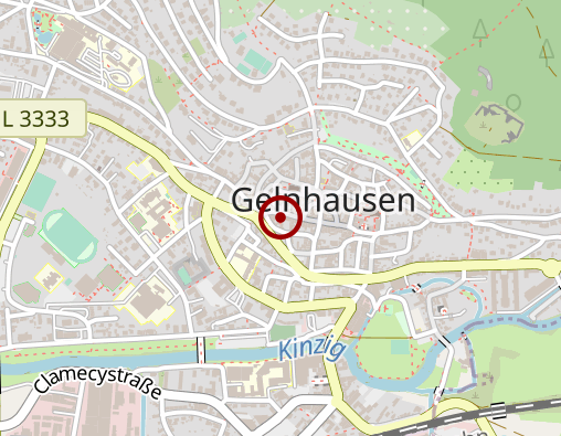 Karte: Psychologisches Zentrum Gelnhausen Arnsburger Hof