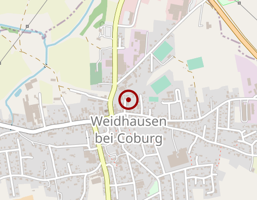 Karte: Bayerisches Rotes Kreuz Bereitschaft Weidhausen