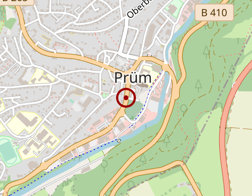 Karte: Betreuungsgruppe Vergissmeinnicht