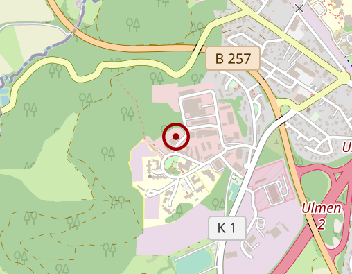 Karte: Caritas-Werkstätten St. Anna