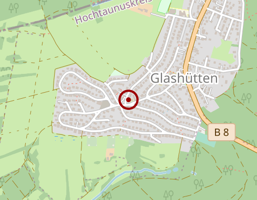 Karte: EVIM ServiceWohnen für Senioren Glashütten