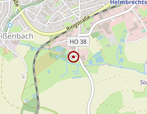 Karte: Amb. Reha-Zentrum Helmbrechts im Frankenwald GmbH