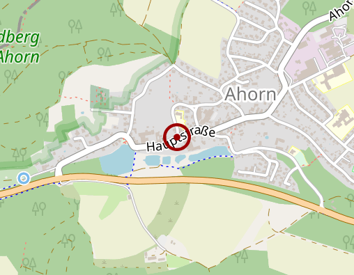 Karte: Ahorner Tagespflege UG (haftungsbeschränkt)