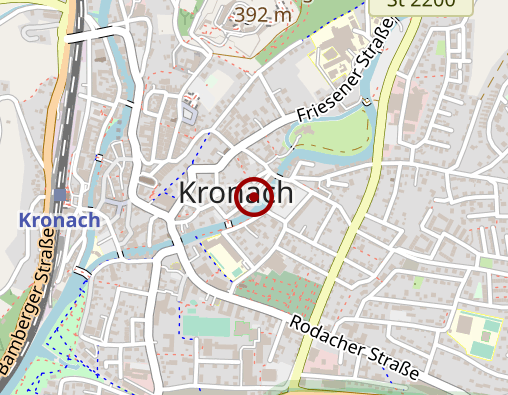 Karte: Logopädische Praxen Sabine Thum