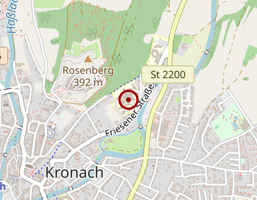 Karte: Helios Frankenwaldklinik Kronach