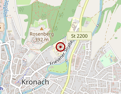 Karte: VITREA Senioren- und Pflegeheim Kronach Leben am Rosenberg