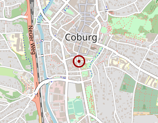 Karte: Coburger Schuh- und Schlüsseldienst
