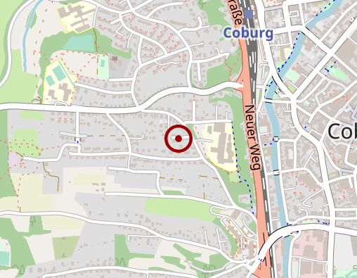 Karte: John Krista, Linkshänderberatung Heilpraktiker für Psychotherapie