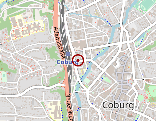 Karte: Coburger Sozialdienst e. V.