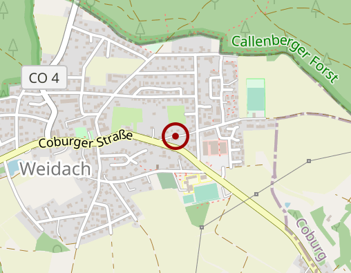 Karte: ASB Tagespflege "Am Callenberg"