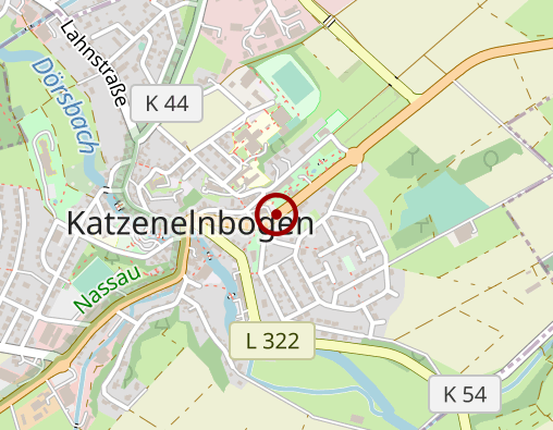 Karte: Fachklinik Katzenelnbogen