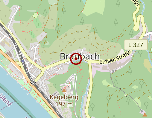Karte: Taxi Braubach