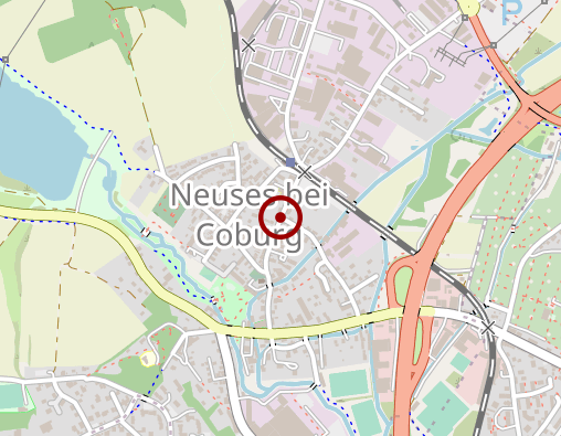 Karte: Cura Ambulante Pflege Coburg