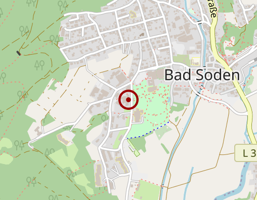 Karte: CURATA Seniorenwohnzentrum Am Kurpark Bad Soden-Salmünster GmbH Seniorenheim am Kurpark