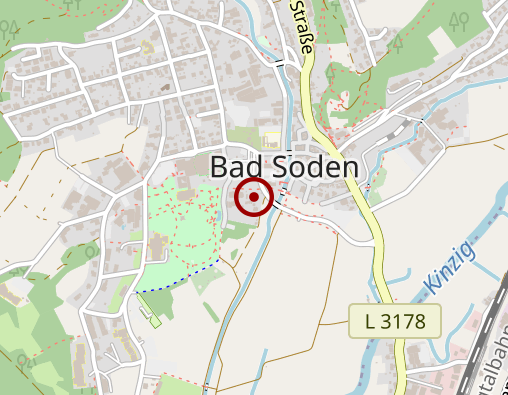 Karte: Spessart Pflege GbR