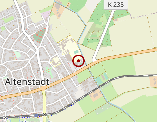 Karte: Malteser Hilfsdienst e.V. Entlastungsdienst für Angehörige und Betreuungs- gruppe Cafe Malta