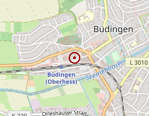 Karte: Sprachinsel Büdingen