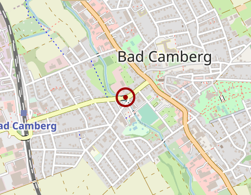 Karte: Cura Sana Pflegeheim Bad Camberg Stationäre Pflege