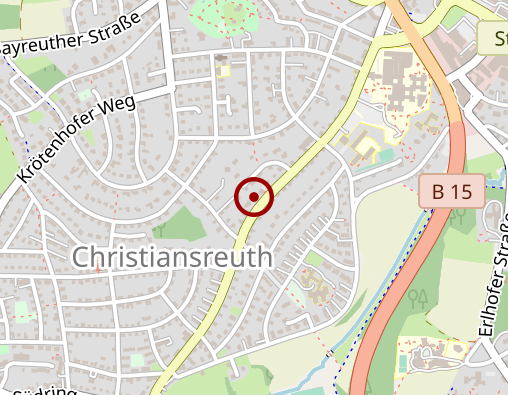 Karte: Therapiehaus Krötenbruck, Uhlmann-Zeitler F., Sommermann Michael