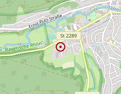 Karte: Ambulanter Pflegedienst Kurstift Bad Brückenau e. V.