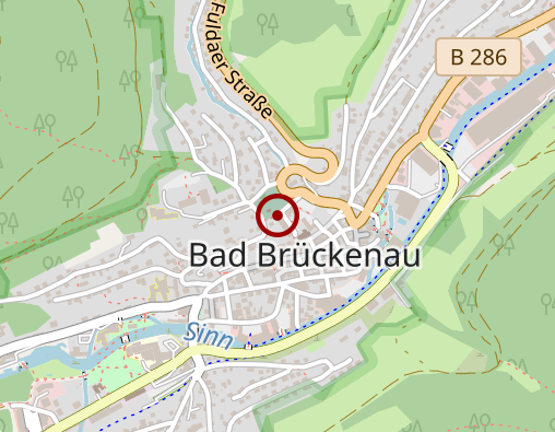 Karte: Sozialer Pflegedienst der Landeskirchlichen Gemeinschaft Bad Brückenau gGmbH