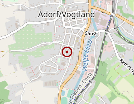 Karte: Verein für Gemeindediakonie Adorf e.V. - Sozialstation