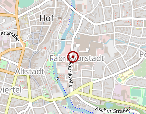 Karte: BKK Textilgruppe Hof