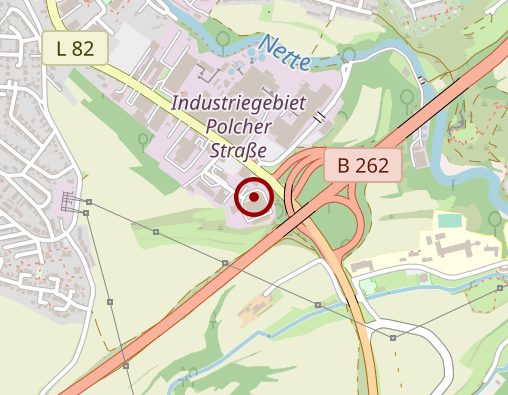 Karte: Caritas Werkstätten St. Johannes