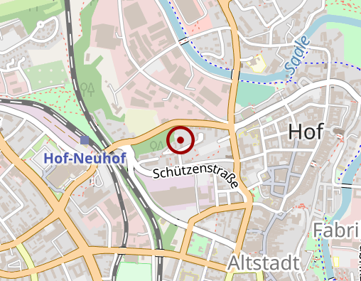 Karte: Hospizverein Hof e.V.