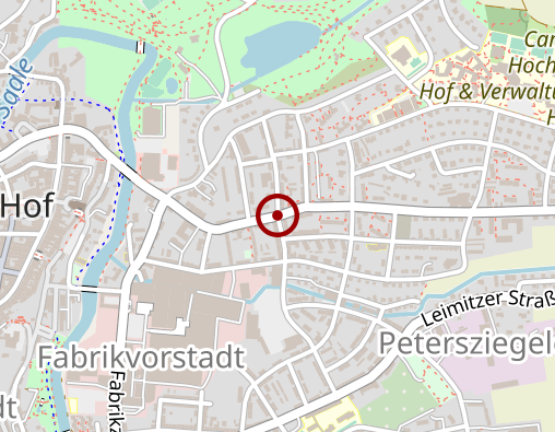 Karte: Tagespflege Sonnenstrahl für Senioren und pflegebedürftige Erwachsene