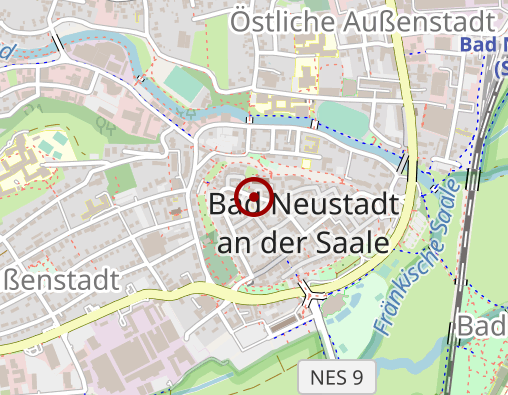 Karte: Stiftungs-Alten- und Pflegeheim Bad Neustadt gGmbH