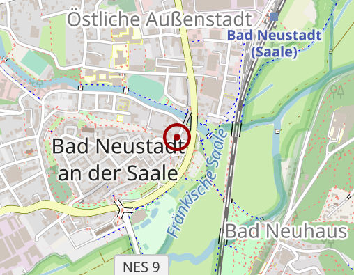 Karte: Diakoniestation Bad Neustadt
