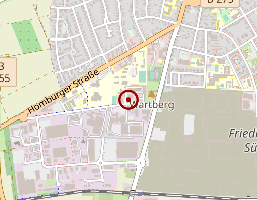 Karte: FAB gGmbH für Frauen Arbeit Bildung  Amb. Betreuung / Versorgung