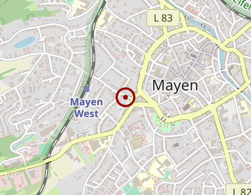 Karte: Deutsches Rotes Kreuz Ortsverein Mayen e.V.