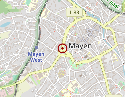 Karte: Schlüssel- & Aufsperrdienst Alexander Thiele Tag & Nacht