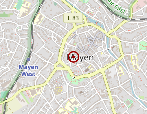 Karte: Schulpsychologische Beratungszentrum im IFB