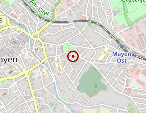 Karte: Lebensberatung Beratungsstelle des Bistums Trier