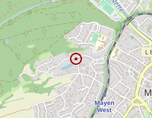 Karte: Lebenshilfe für Menschen mit Behinderung Kreisvereinigung Mayen-Koblenz e.V.