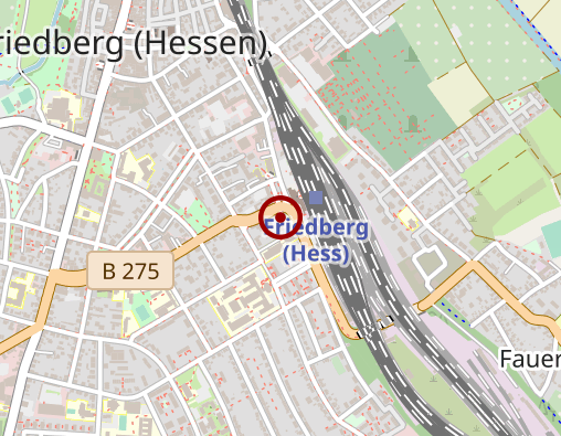 Karte: Taxi Rana Friedberg City