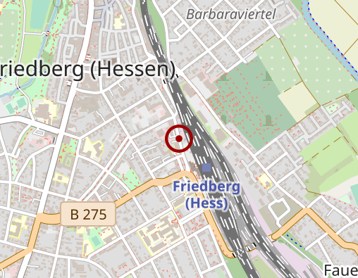 Karte: Haus der Kirche und Diakonie Erasmus-Alberus-Haus