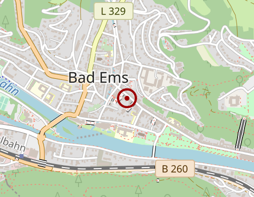 Karte: Friedenswarte Unterwegs Ambulante Dienste der Stiftung