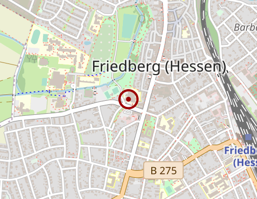 Karte: Buergerhospital Friedberg