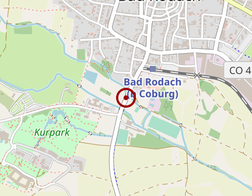 Karte: Tagespflege Rodacher Leben