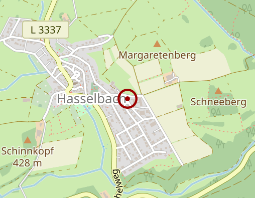 Karte: Senioren-Park carpe diem GmbH Bst. Weilrod-Hasselbach Stationäre Pflege